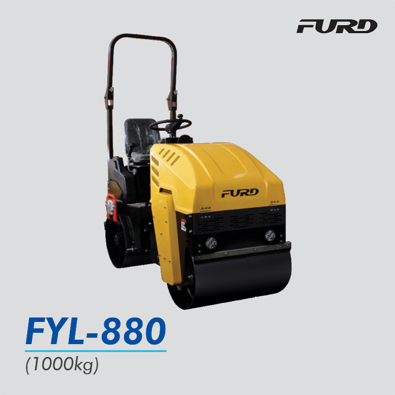 Ride-On Vibratory Roller FYL880 Merek FURD