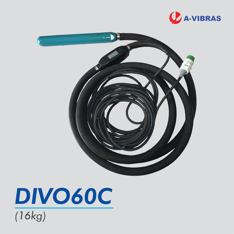 High Frequency Internal Vibrator DIVO60C Merek AVIBRAS