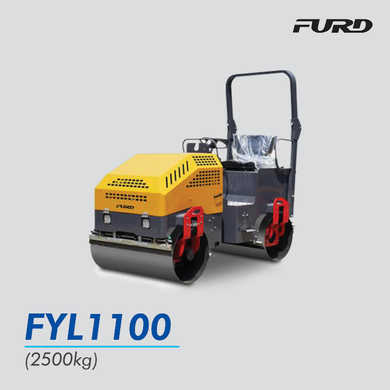 Ride-On Vibratory Roller FYL1100 Merek FURD